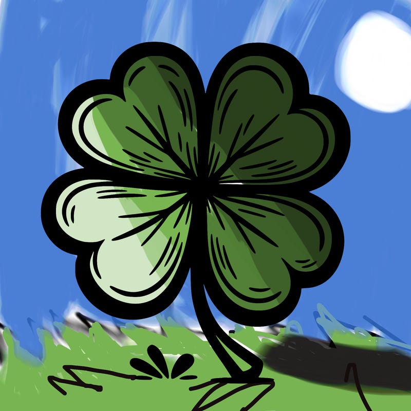 a big clover