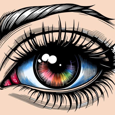 realistic eye