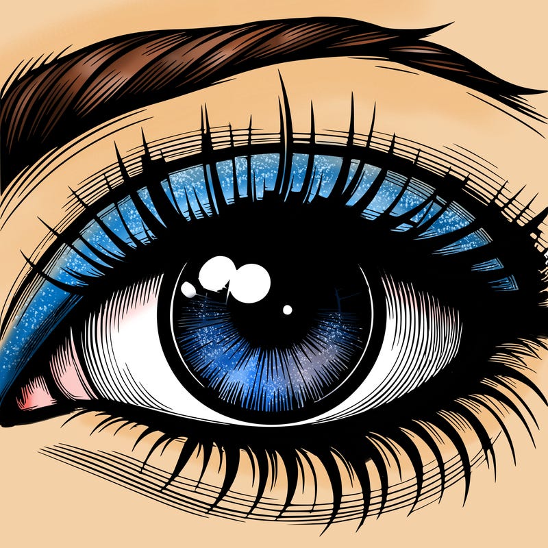 realistic eye
