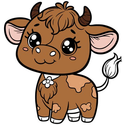 cute cow
