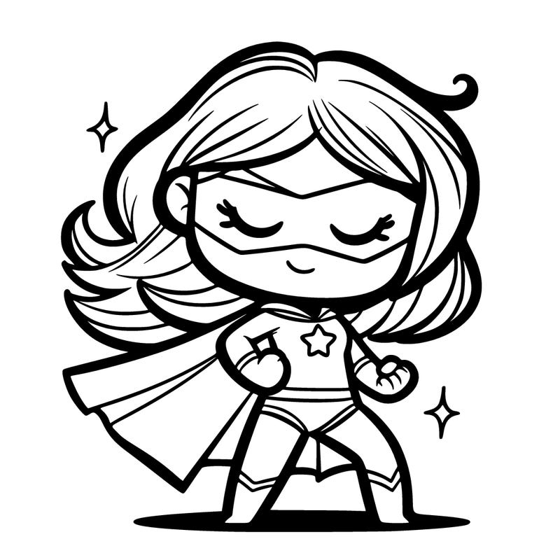 superhero girl  10 / 10