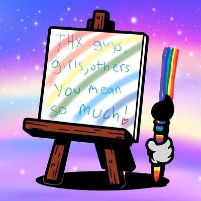 blank canvas ready to be painted on