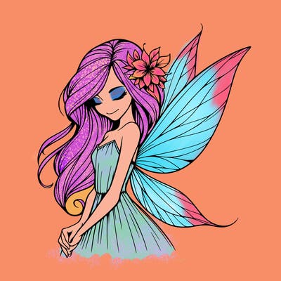 realistic fairy
