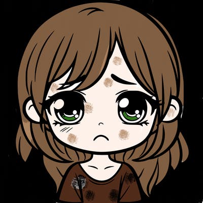 a sad girl