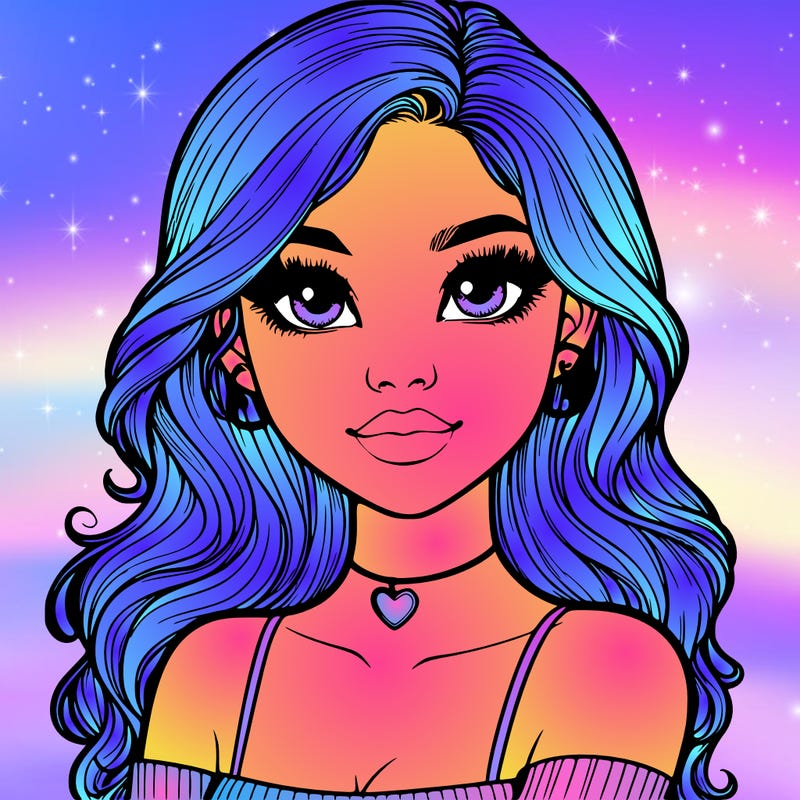 realistic pretty girl