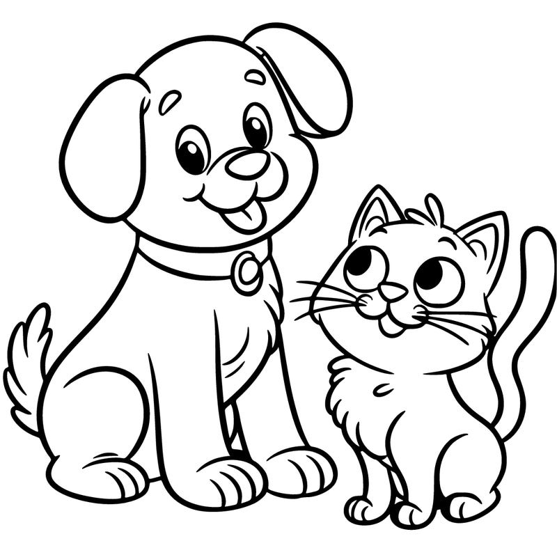 dog and cat