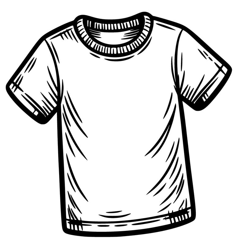 plain tee-shirt