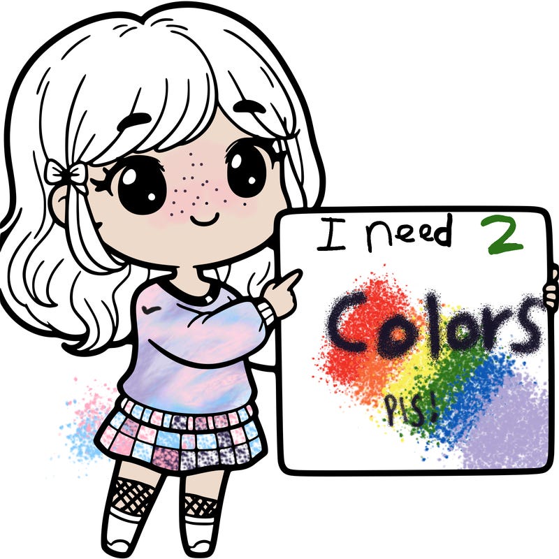 cute girl holding white sign