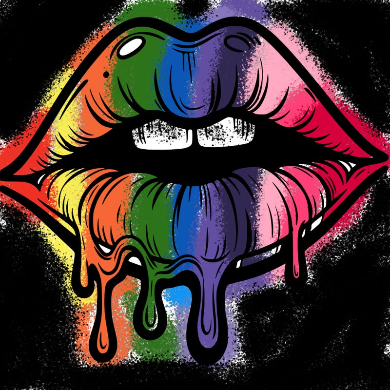 lips that look realistic and drip