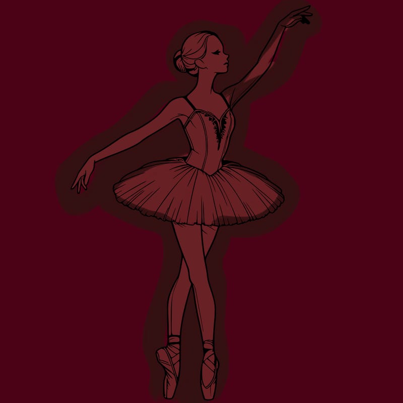 realistic ballerina