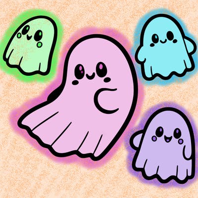 cute ghost