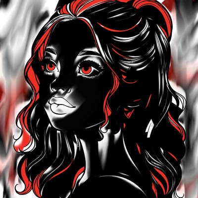 beautiful realistic girl