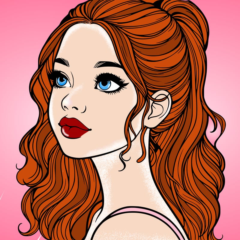 beautiful realistic girl