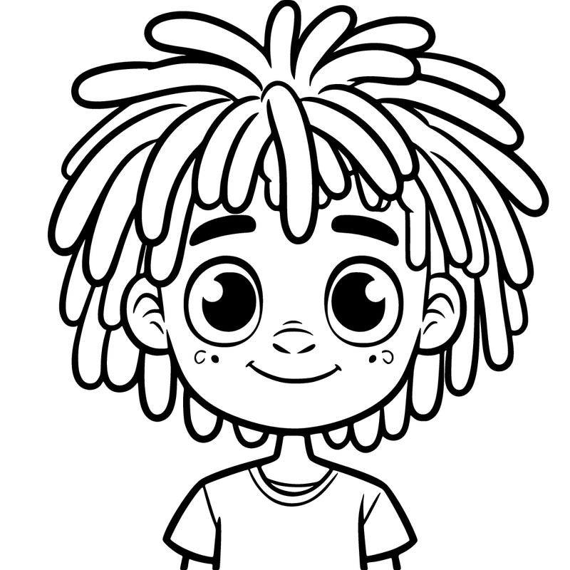 boy with dreads