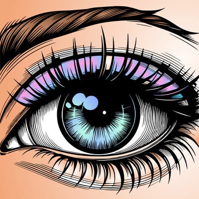 realistic eye