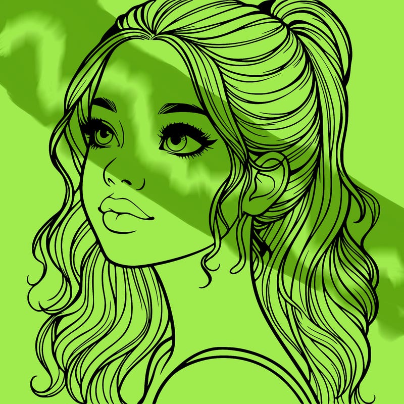 beautiful realistic girl