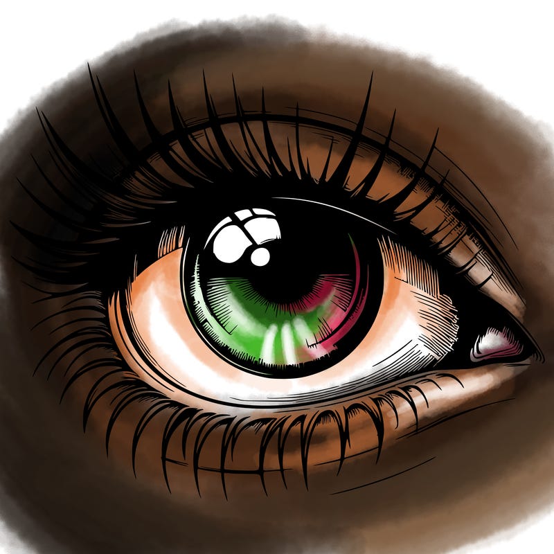 realistic eye