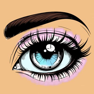 realistic eye