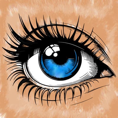 realistic eye