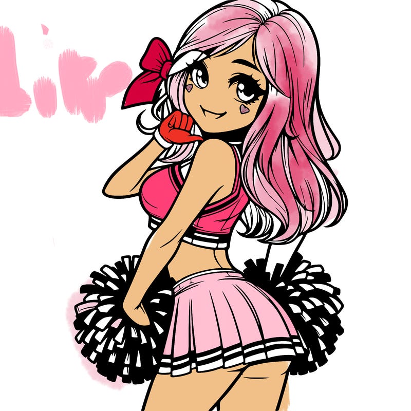 realistic cheerleader