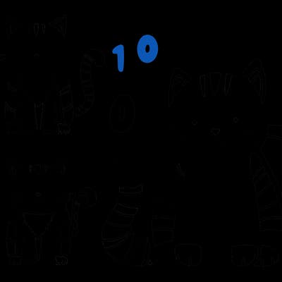 10 cat