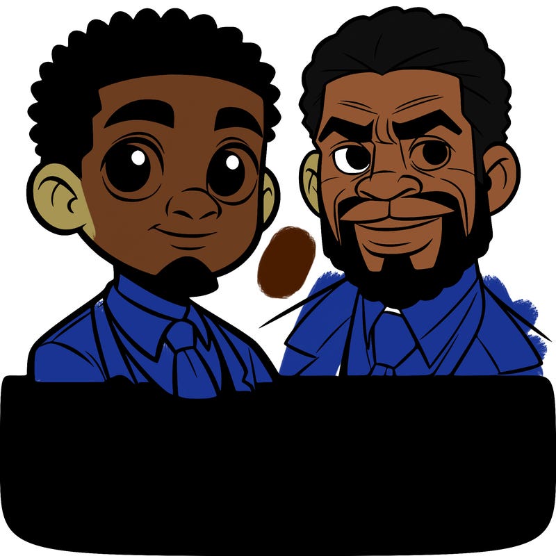 black man