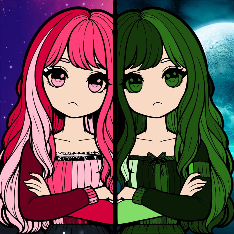 realistic girls split