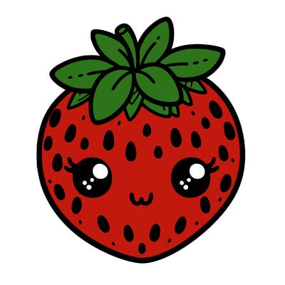 cute strawberry