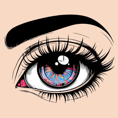 realistic eye