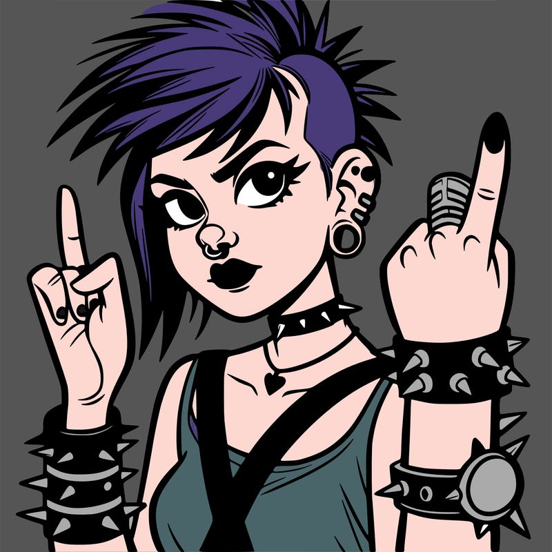 punk rock girl