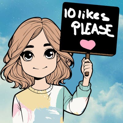 realistic girl holding up a sign