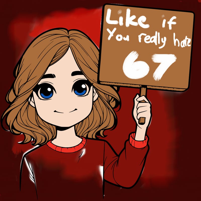 realistic girl holding up a sign