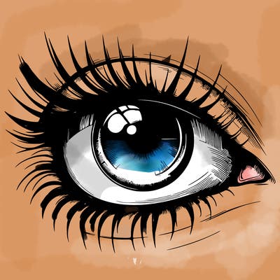 realistic eye