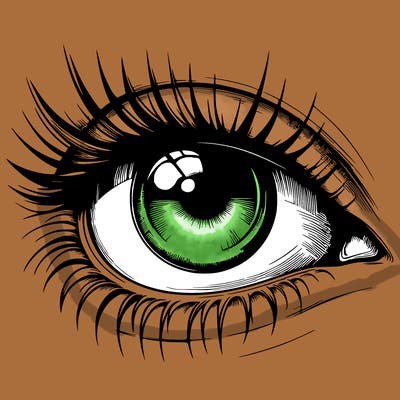 realistic eye