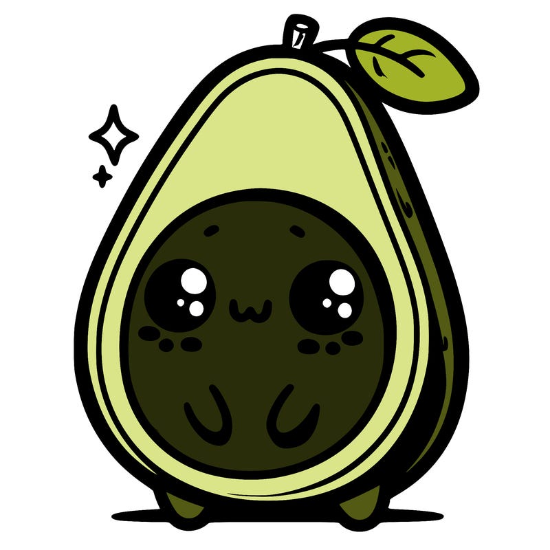 cute avocado