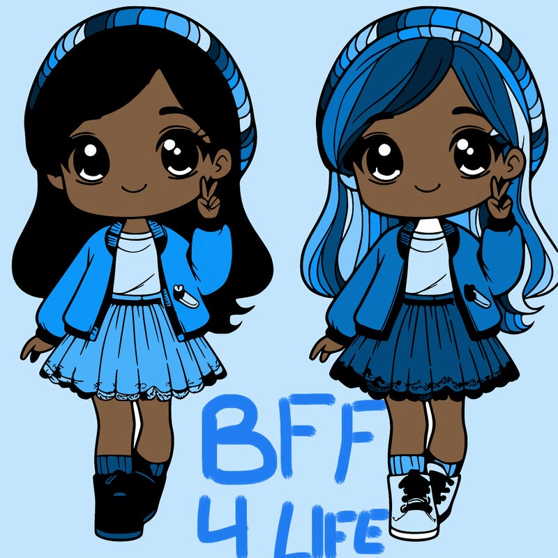 girl with pretty outfit