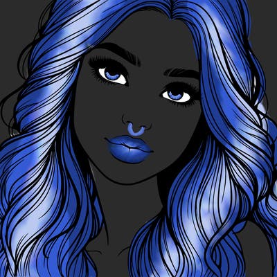 beautiful realistic girl