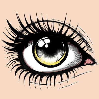 realistic eye