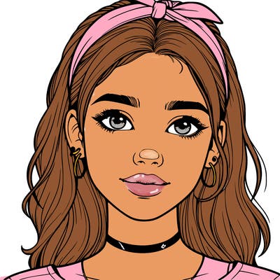 realistic teenage girl