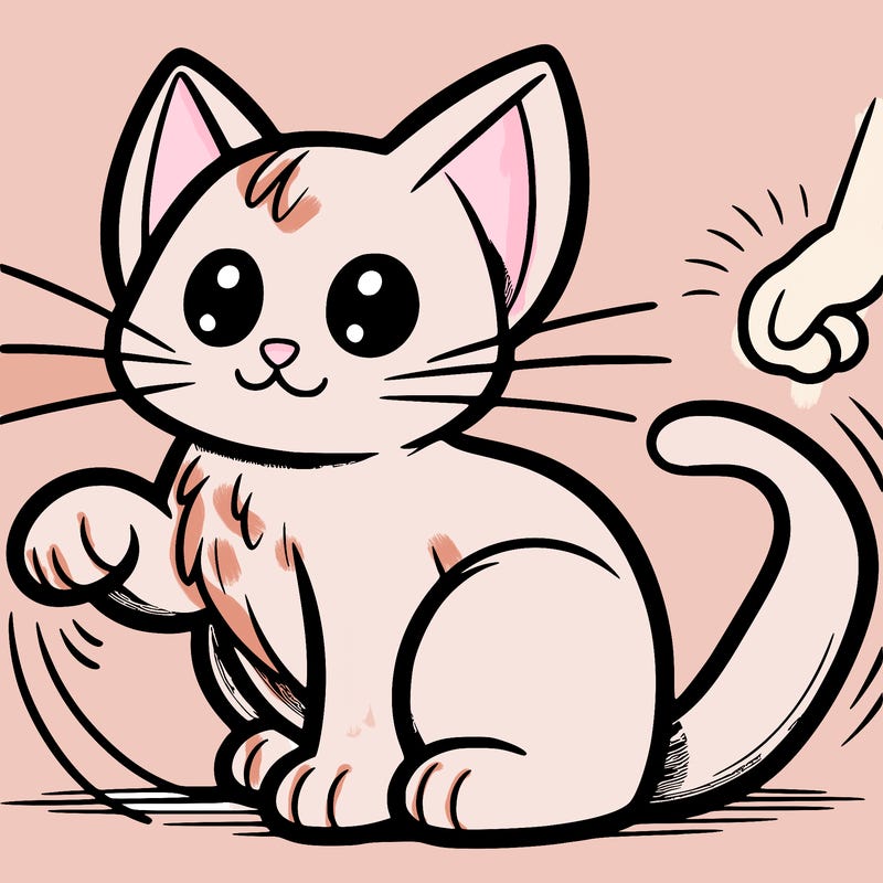 scratch cat