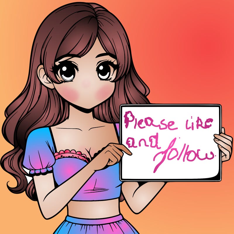 realistic pretty girl holding blank sign