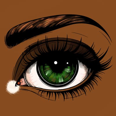 realistic eye