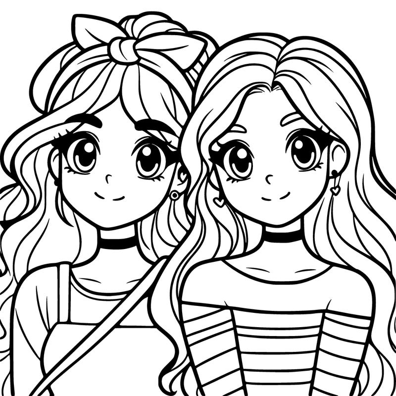 two female best friends