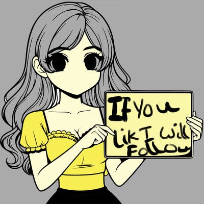 realistic pretty girl holding blank sign