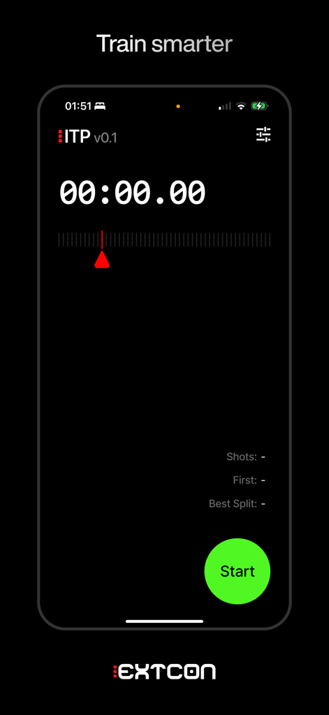 ITP Shot Timer | Domina tu velocidad y precisión de disparo