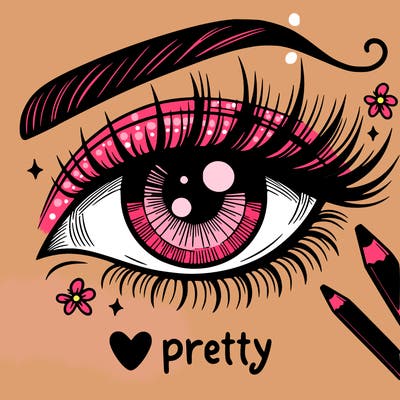 pretty eye
