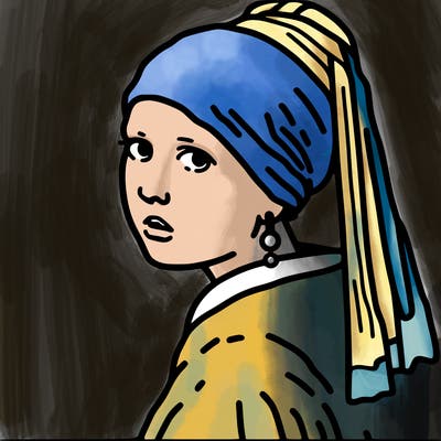 girl with the pearl earring painting