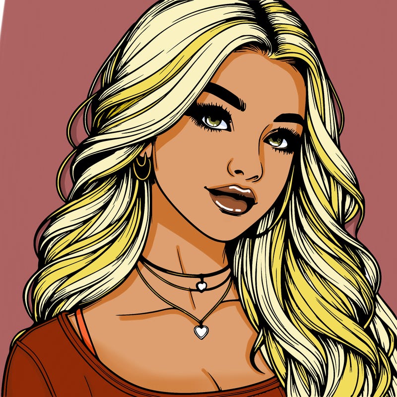 detailed realistic girl