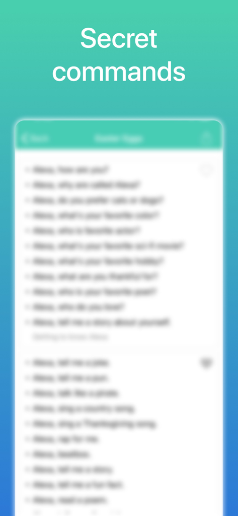 簡単に見つけられるようにカテゴリ分けされたAmazon Alexaの秘密の音声コマンドのリスト