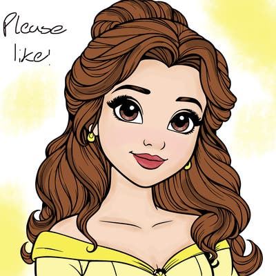 realistic disney princess